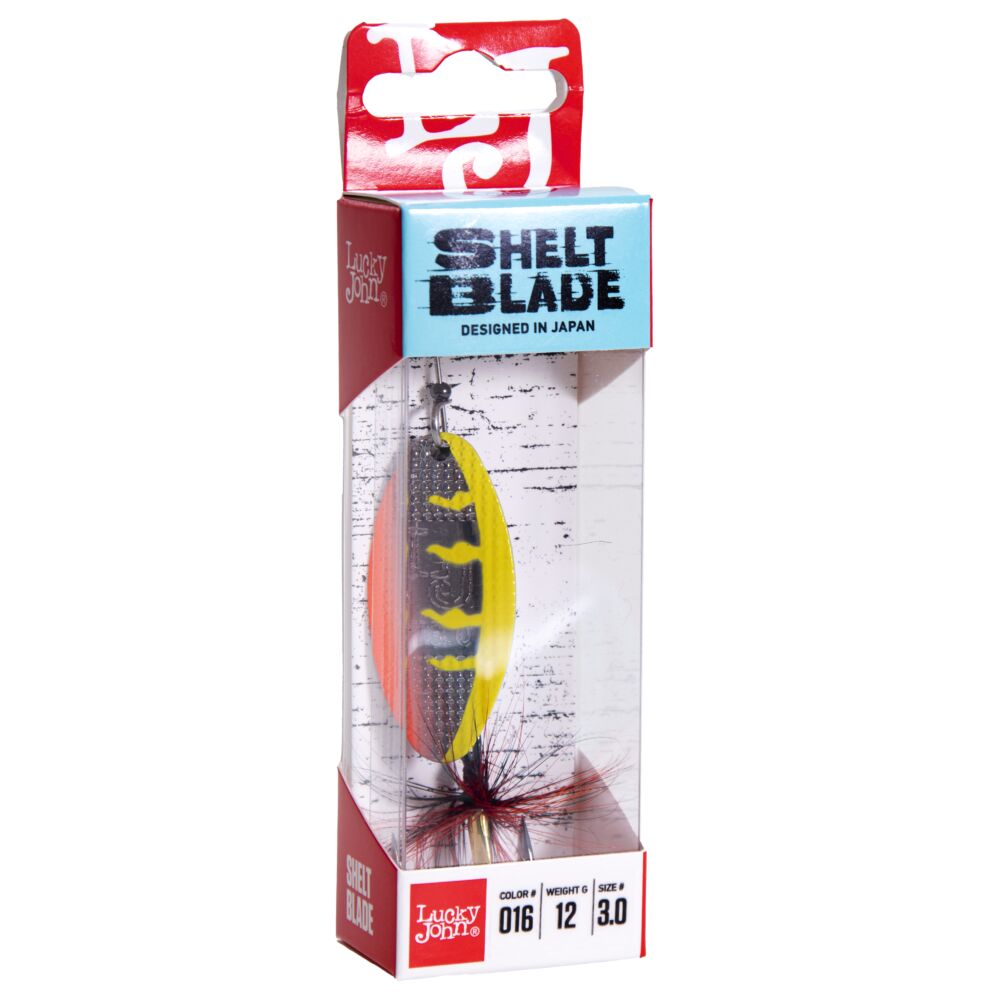 Блесна вращ. Lucky John SHELT BLADE 3 12.0г 016 в блистере