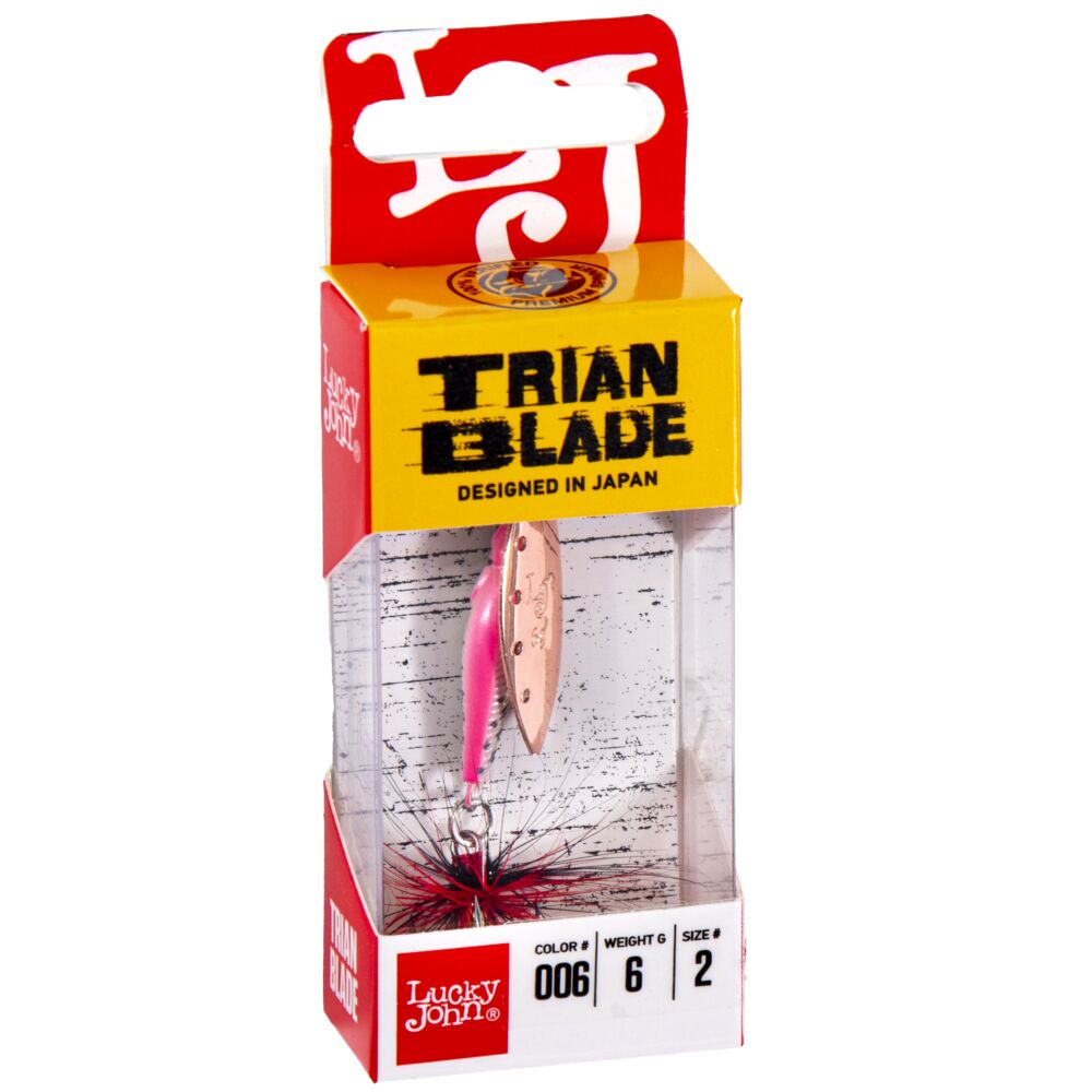 Блесна вращ. Lucky John TRIAN BLADE LONG 06.0г 006