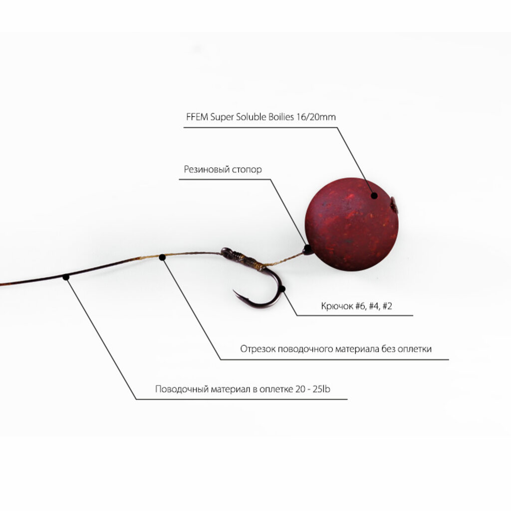 Насадочные бойлы растворимые (пылящие) FFEM Super Soluble Boilies HNV-Red Daemon 16/20 mm Насадочные бойлы растворимые (пылящие) FFEM Super Soluble Boilies HNV-Red Daemon 16/20 mm