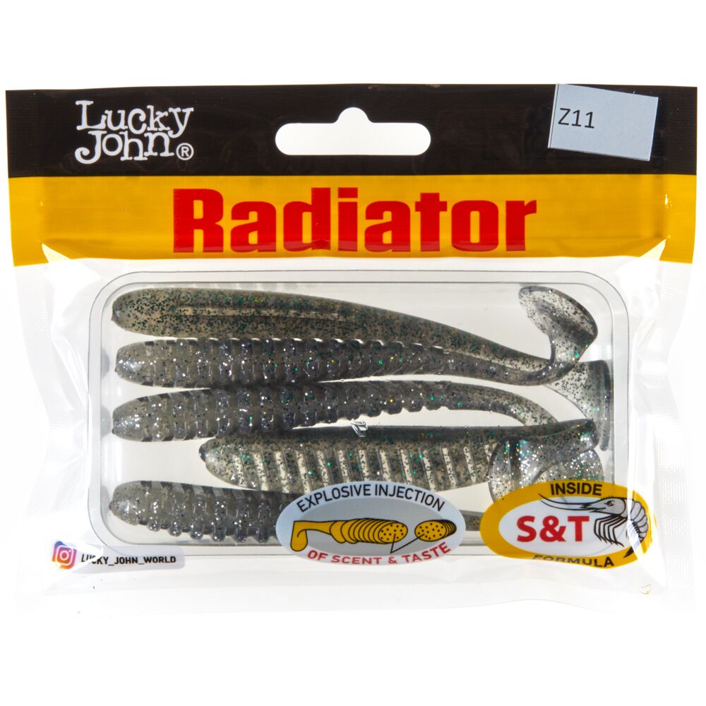 Виброхвосты съедоб. искусст. LJ Pro Series RADIATOR 4.0in (10.00)/Z11 5шт.