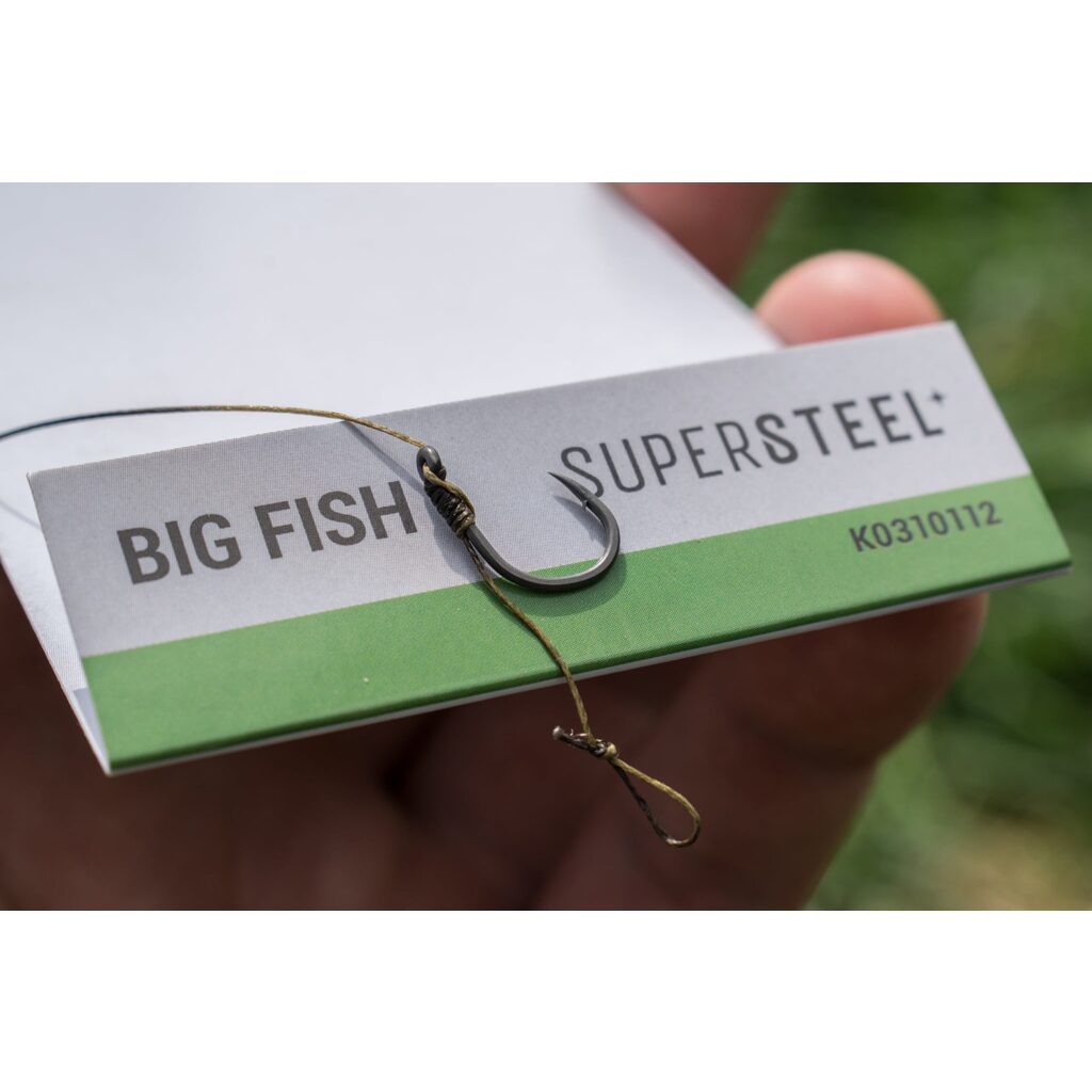 Крючки рыболовные с поводком Korum BIG FISH BRAIDED HAIR RIGS 6 Крючки рыболовные с поводком Korum BIG FISH BRAIDED HAIR RIGS 6