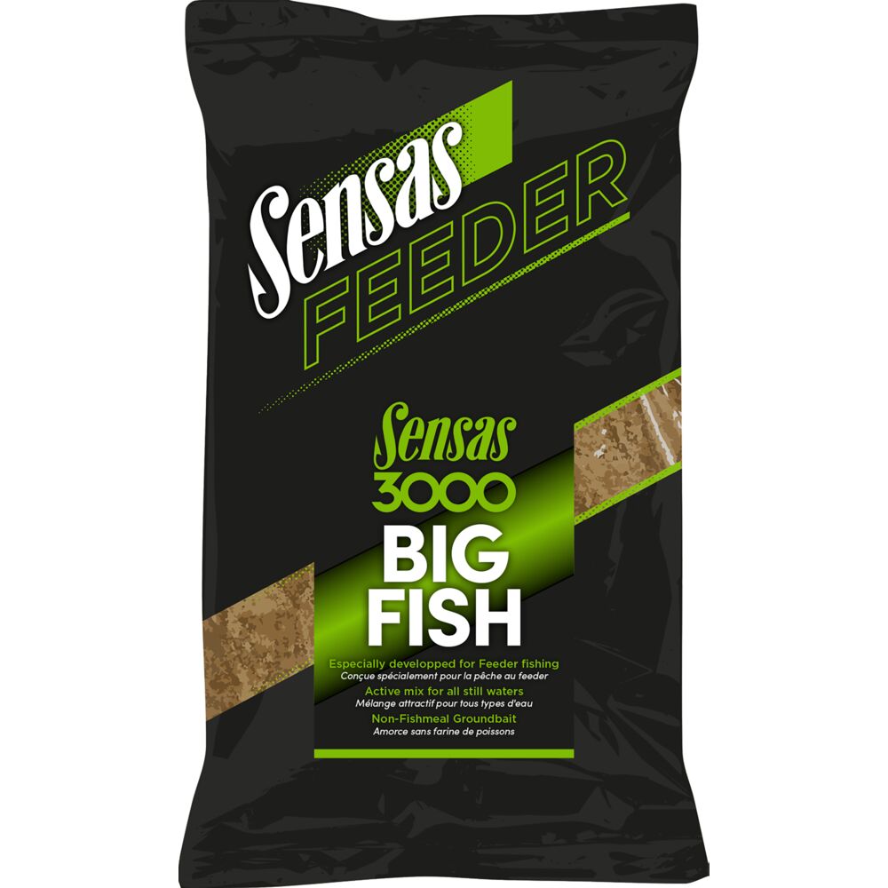 Прикормка Sensas 3000 Feeder BIG FISH 1кг Прикормка Sensas 3000 Feeder BIG FISH 1кг