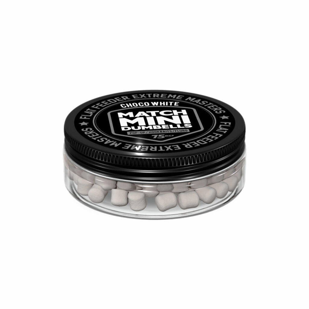 Насадочные бойлы FFEM Pop-Up Match Mini Choco White 7x10mm Насадочные бойлы FFEM Pop-Up Match Mini Choco White 7x10mm