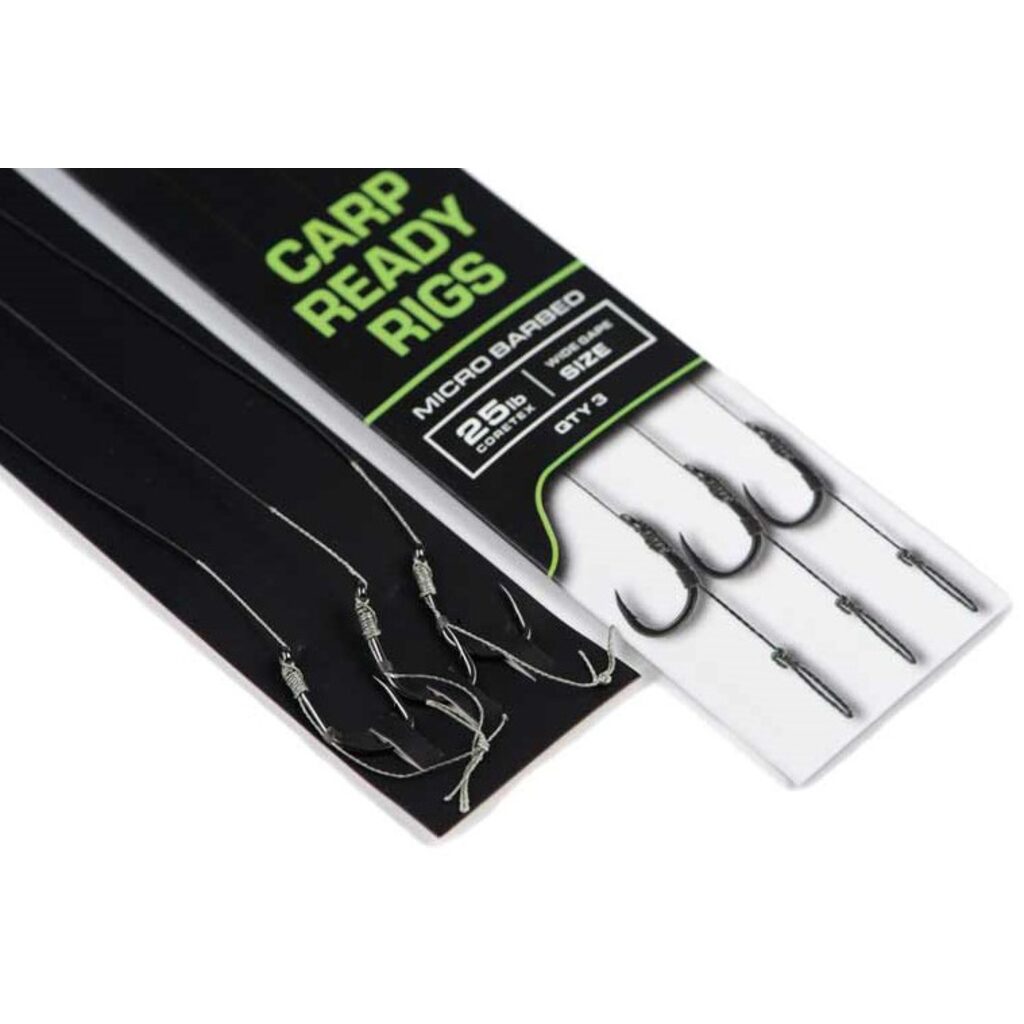 Крючки с поводком Fox Carp Ready Rigs x 3 - Wide Gape size 4 (25lb) Крючки с поводком Fox Carp Ready Rigs x 3 - Wide Gape size 4 (25lb)