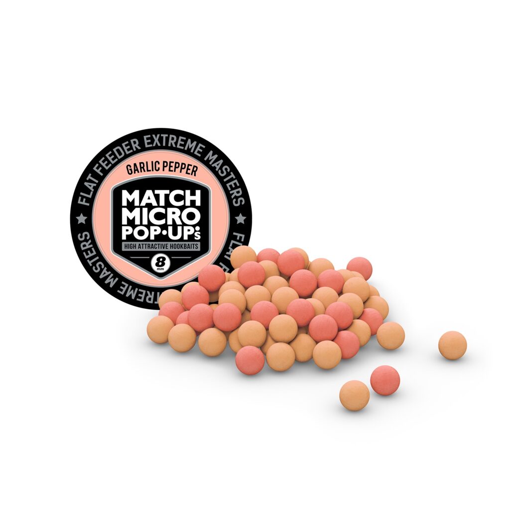 Насадочные бойлы FFEM Pop-Up Micro Garlic Pepper 8mm Насадочные бойлы FFEM Pop-Up Micro Garlic Pepper 8mm