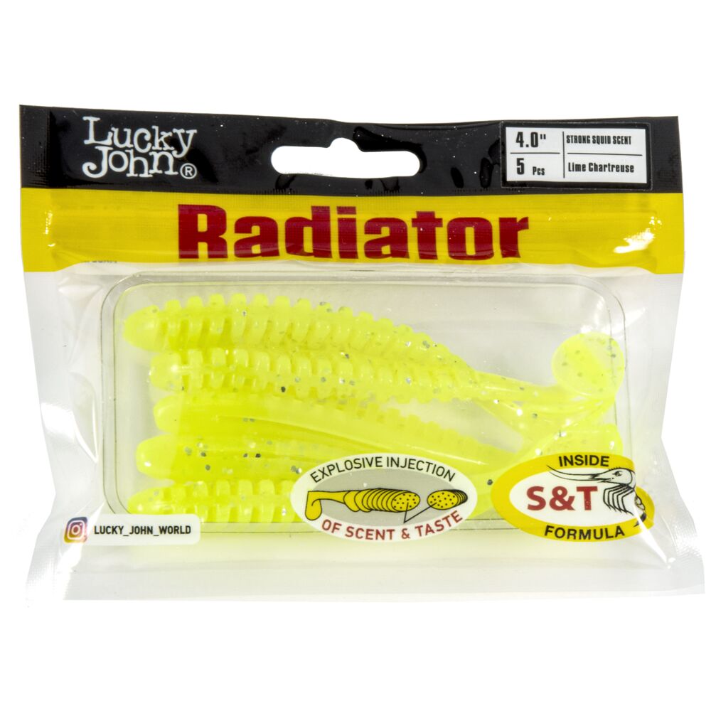Виброхвосты съедоб. искусст. LJ Pro Series RADIATOR 4.0