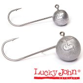 Джиг-головка Lucky John ROUND HEAD 03.0г кр.001/0 2шт\упак Джиг-головка Lucky John ROUND HEAD 03.0г кр.001/0 2шт\упак