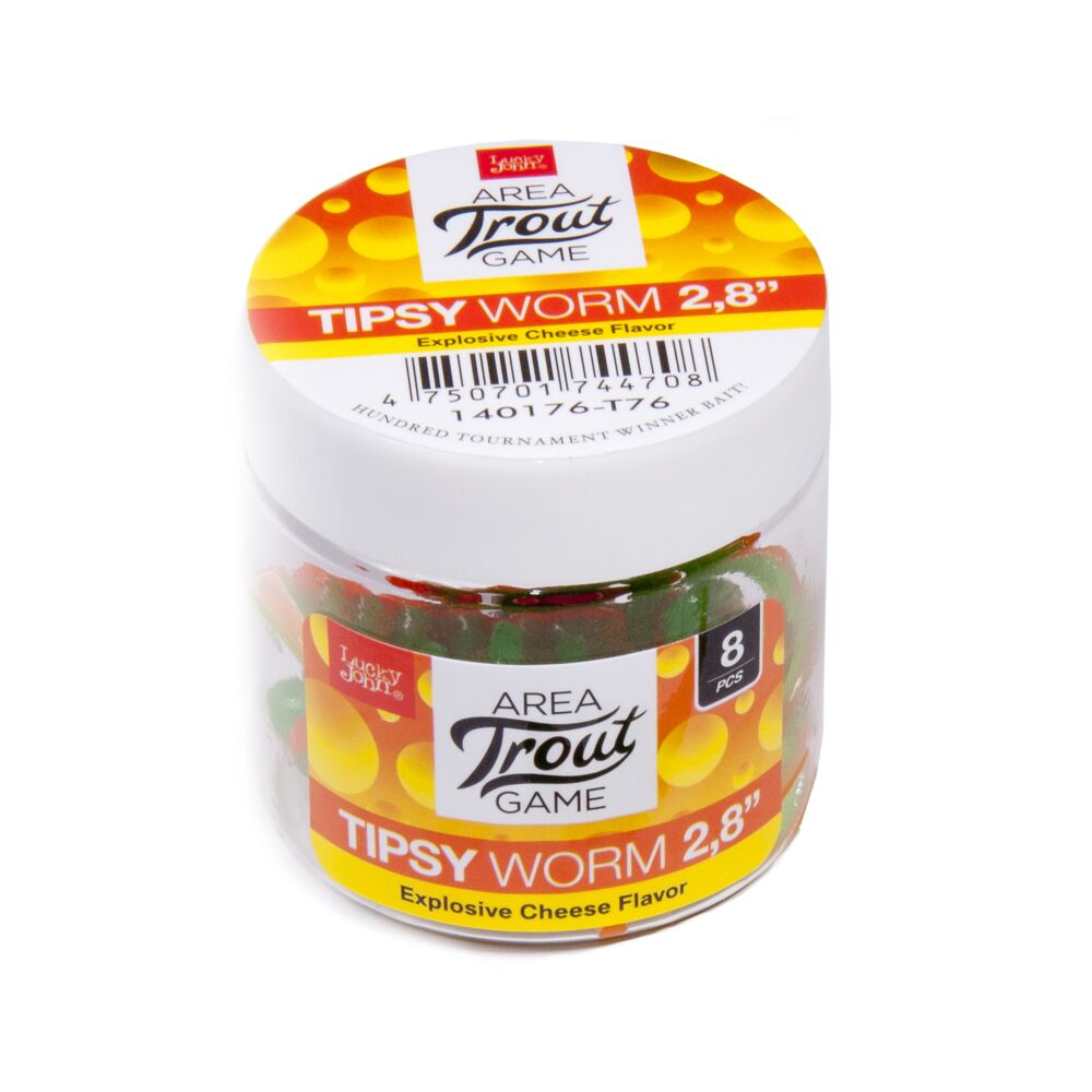 Слаги съедобные искусственные LJ Pro Series TIPSY WORM 2,3in (05.84)/T76 12шт. Слаги съедобные искусственные LJ Pro Series TIPSY WORM 2,3in (05.84)/T76 12шт.