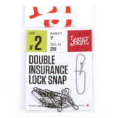 Застежки LJ Pro Series DOUBLE INSURANCE INSIDE LOCK SNAP 002 7шт Застежки LJ Pro Series DOUBLE INSURANCE INSIDE LOCK SNAP 002 7шт
