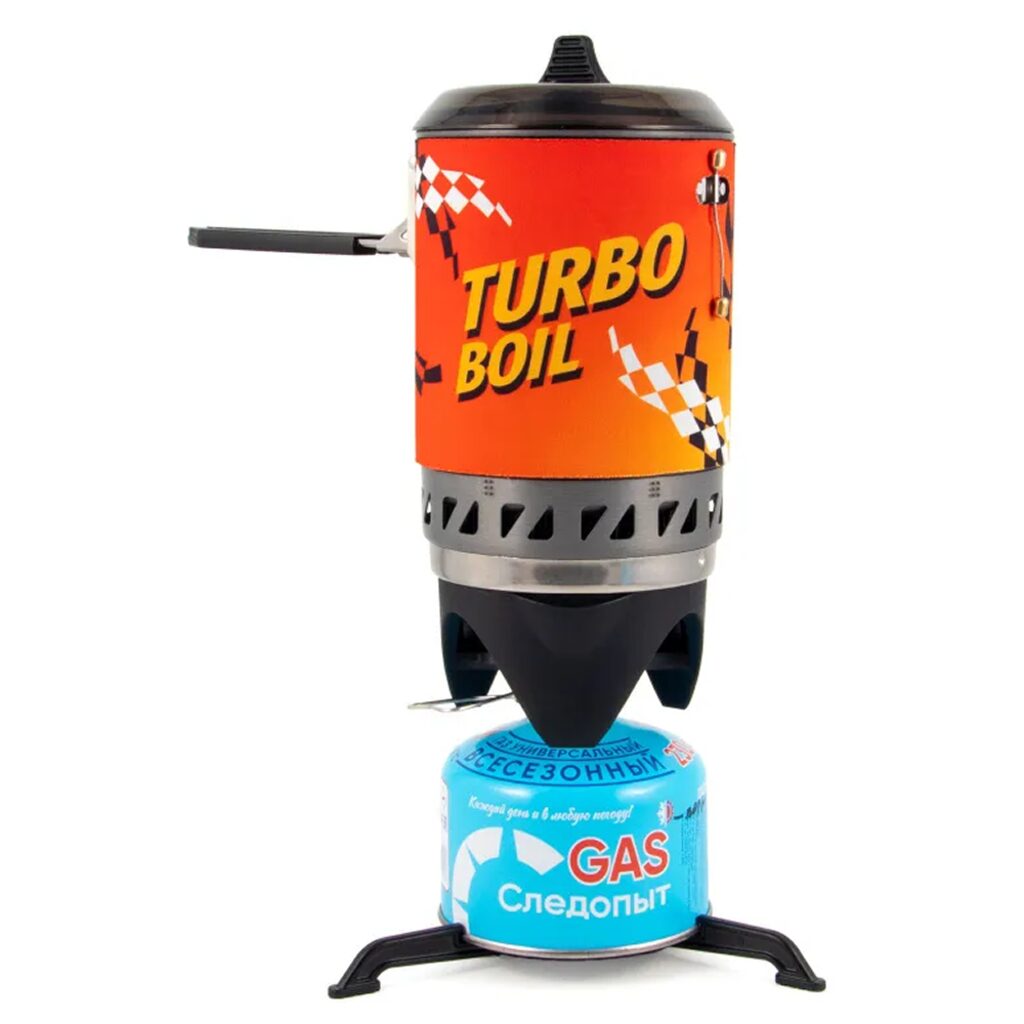 Газовая система приготовления пищи СЛЕДОПЫТ - FORZA TURBO BOIL, с переходником для посуды/24/