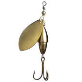 Блесна вр.MYRAN Akka Spinnare 3g.Guld