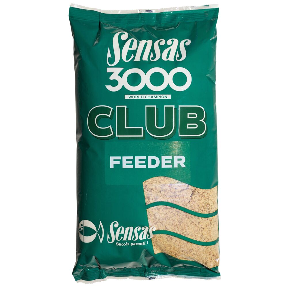 Прикормка Sensas 3000 Club FEEDER 1кг Прикормка Sensas 3000 Club FEEDER 1кг