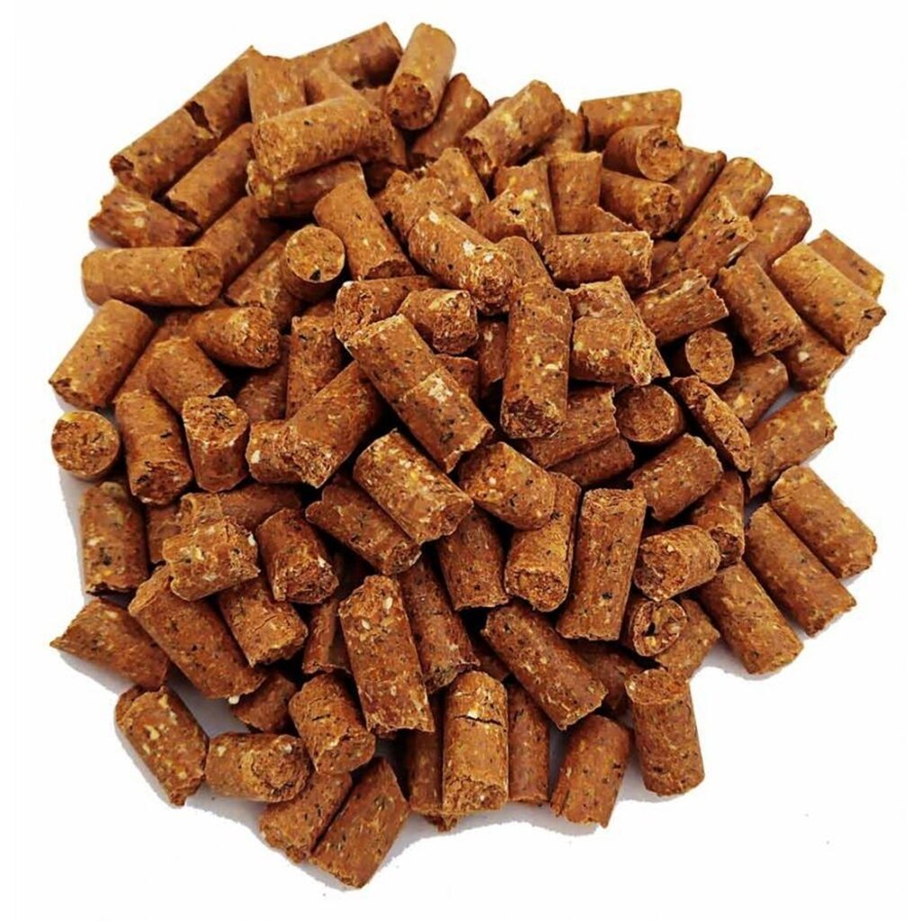 Пеллетс быстрорастворимый FISHBERRY слива 8мм - 1 кг