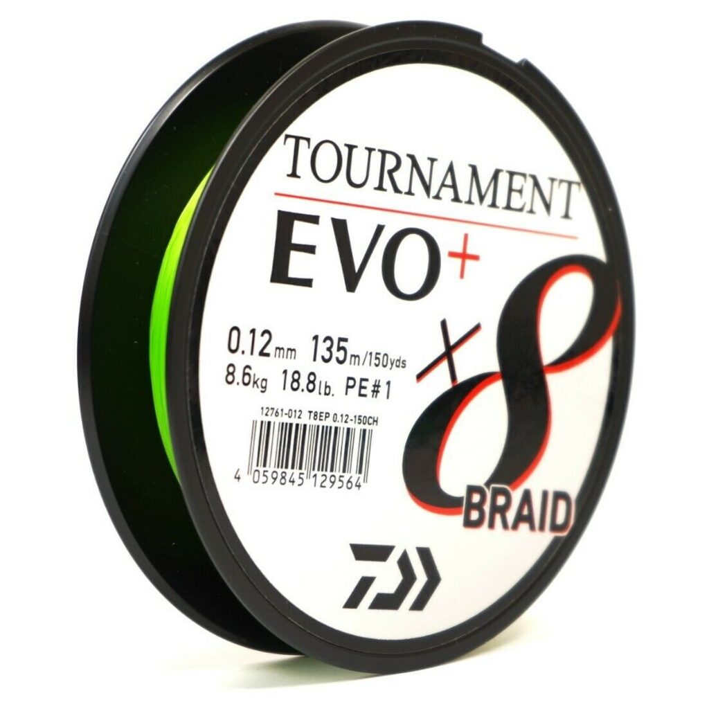 Плетеный шнур Daiwa TN x8 Br. EVO 0.12mm 135m CH Плетеный шнур Daiwa TN x8 Br. EVO 0.12mm 135m CH