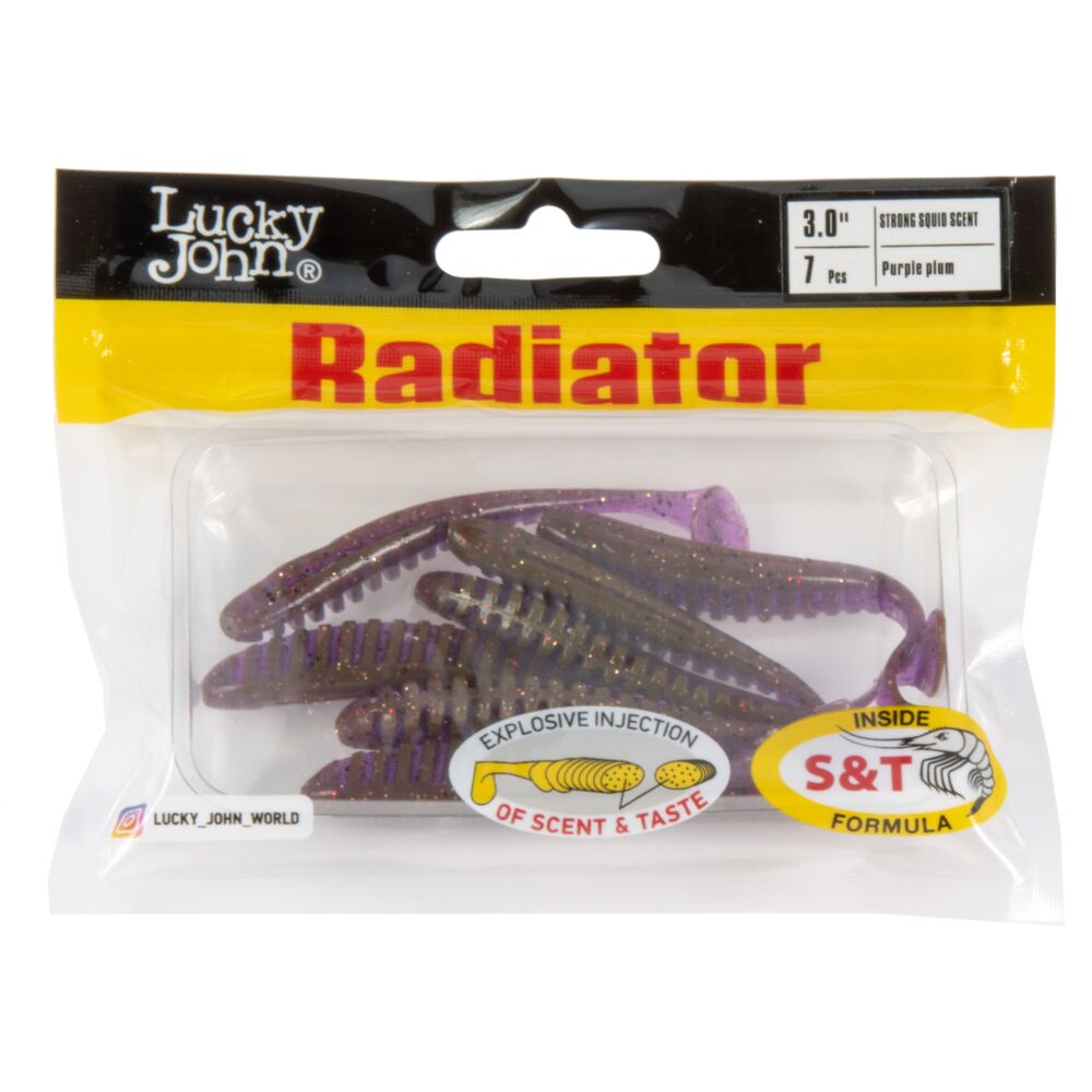 Виброхвосты съедоб. искусст. LJ Pro Series RADIATOR 3.0