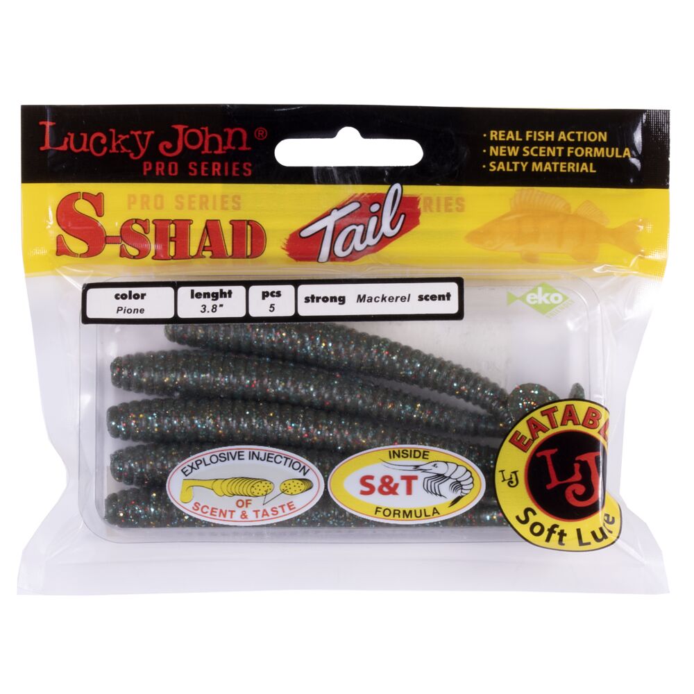 Виброхвосты съедоб. искусст. LJ Pro Series S-SHAD TAIL 3.8in(09.60)/F08 5шт. Виброхвосты съедоб. искусст. LJ Pro Series S-SHAD TAIL 3.8in(09.60)/F08 5шт.
