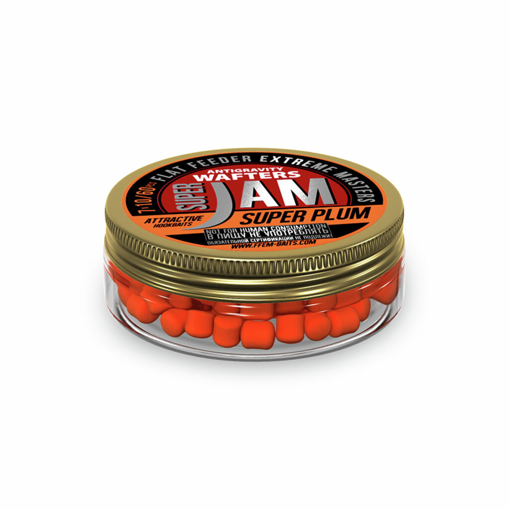 Насадочные бойлы FFEM Jam Wafters Super Plum 7x10 Насадочные бойлы FFEM Jam Wafters Super Plum 7x10