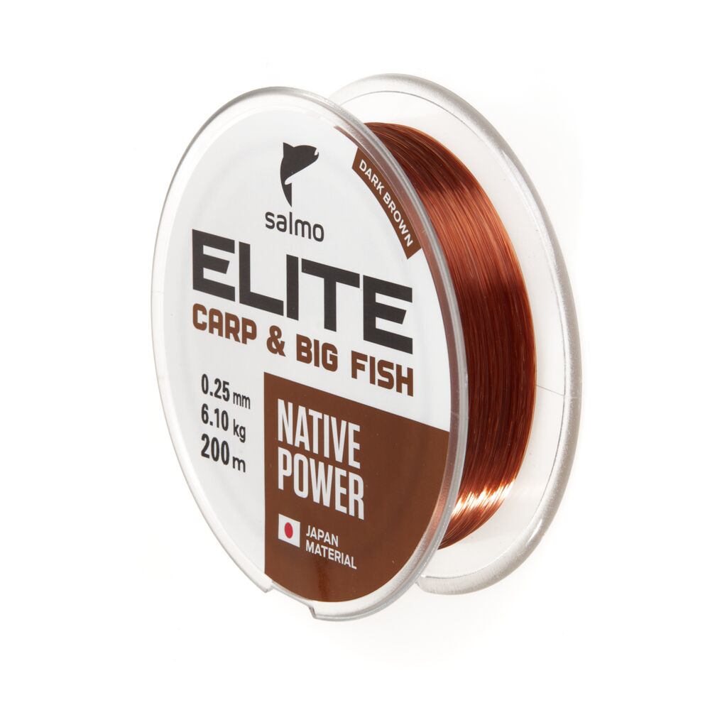 Леска моно. Salmo Elite CARP & BIG FISH 200/025 Леска моно. Salmo Elite CARP & BIG FISH 200/025
