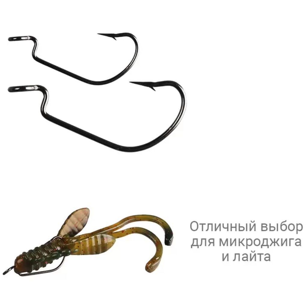 Крючок офсетный DN Offset Joint Hook размер 10 10шт.