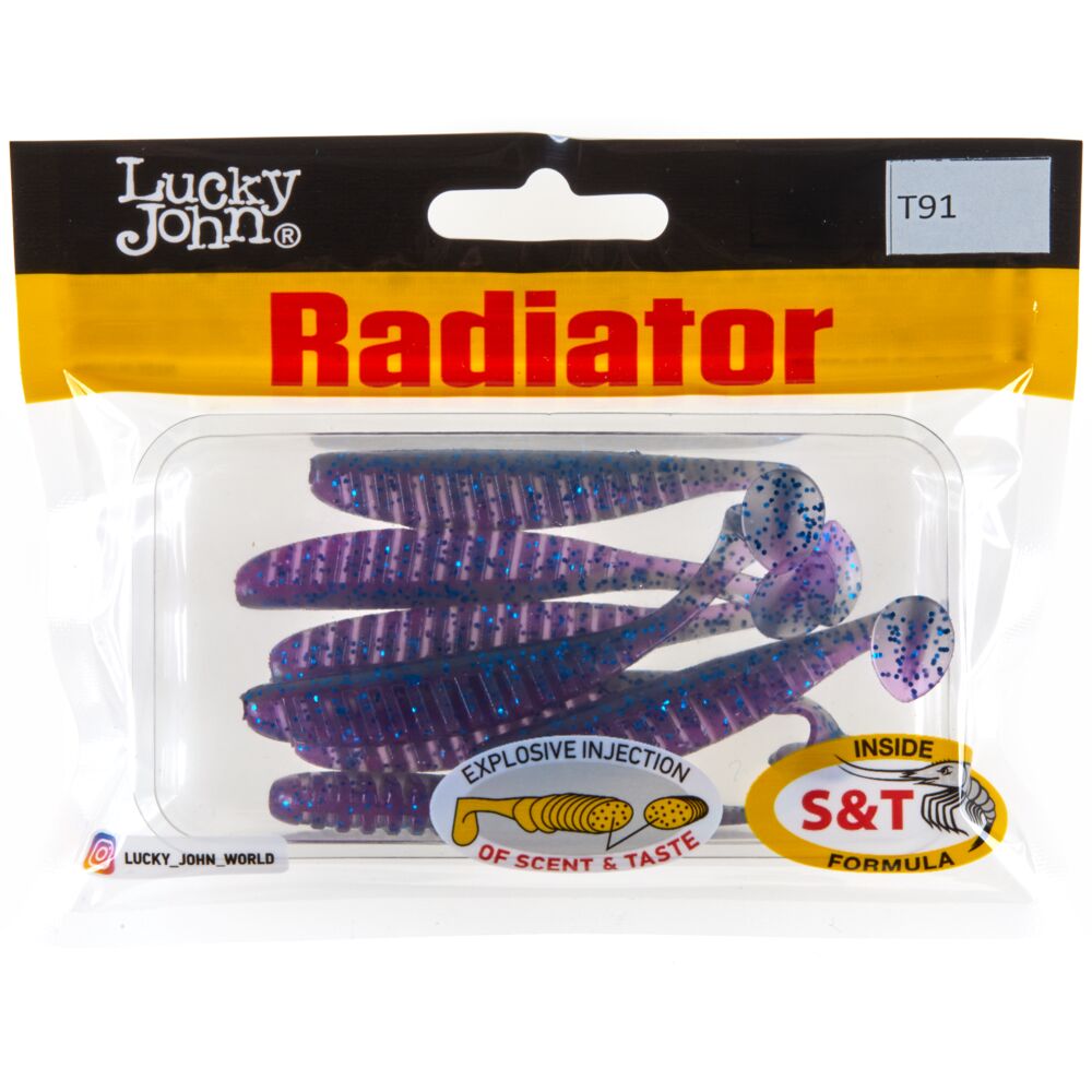 Виброхвосты съедоб. искусст. LJ Pro Series RADIATOR 3.0in (07.50)/T91 7шт