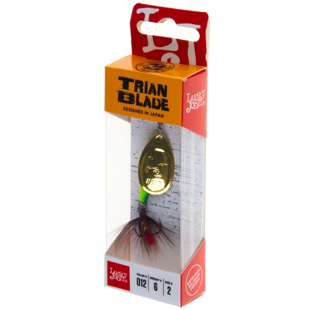 Блесна вращ. Lucky John TRIAN BLADE ROUND 06.0г 012 в блистере