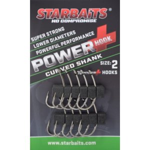 Крючки Starbaits POWER HOOK CURVED SHANK №2 10шт.