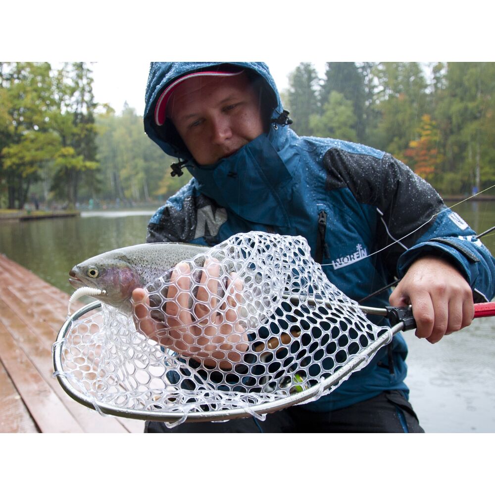 Подсачек разбор. LJ Area Trout Game 115х35х45см силикон Подсачек разбор. LJ Area Trout Game 115х35х45см силикон