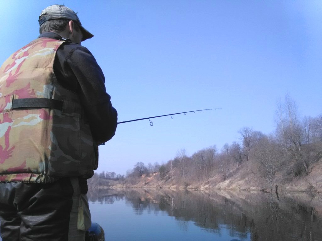 Проводка приманки под углом к течению