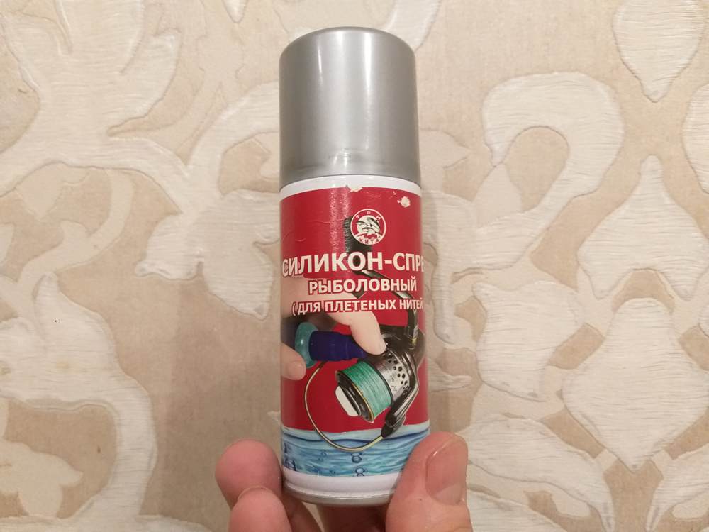 Спрей для смазки плетенки зимой