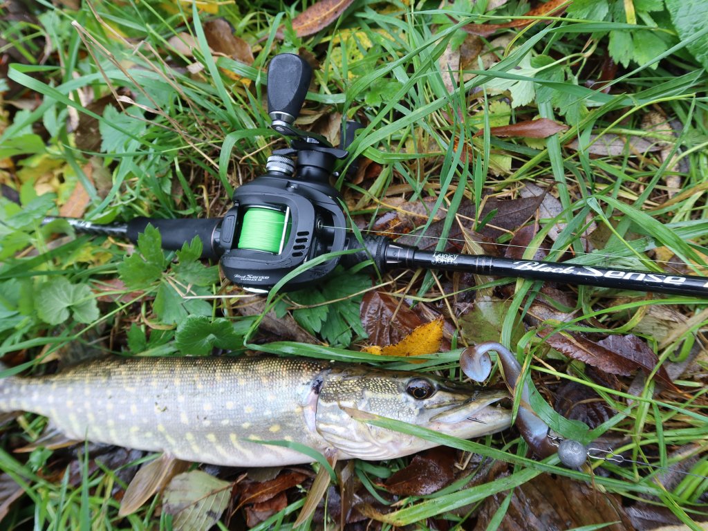 Щука, мягкая приманка и кастинговая снасть