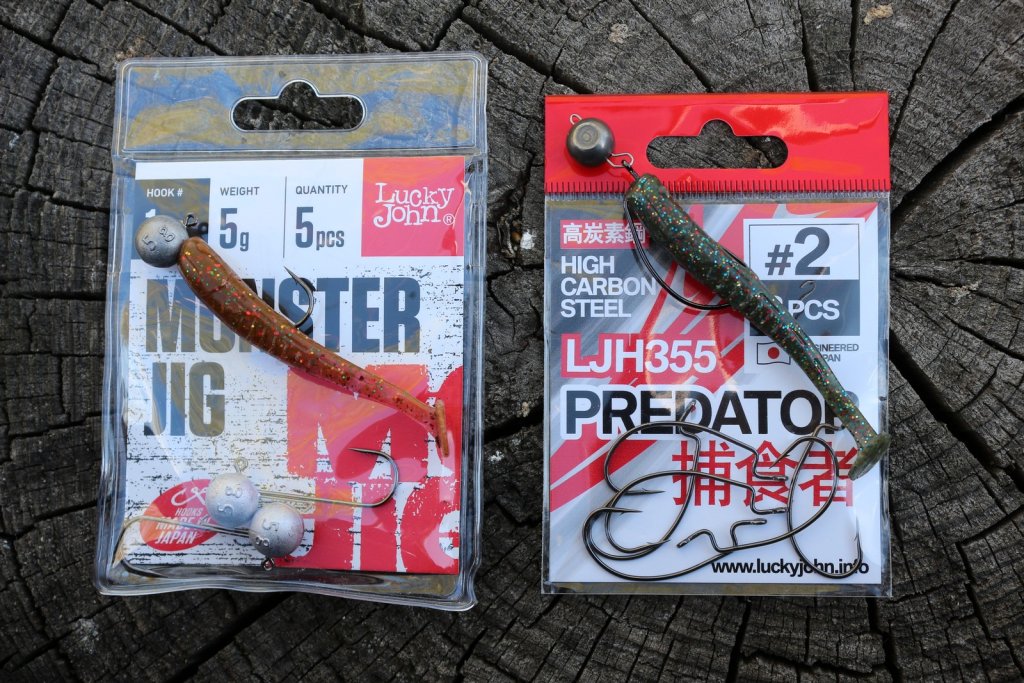 Крючки и оснащённые приманки