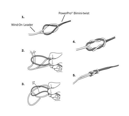 Wind-On Leader Knot