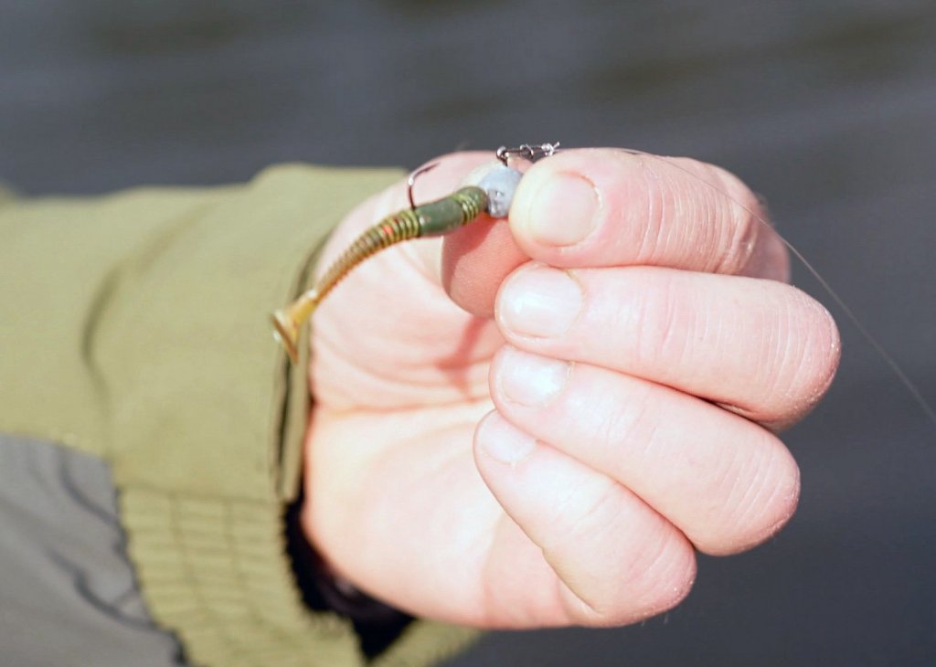 Lucky John Tioga на джиг-головке