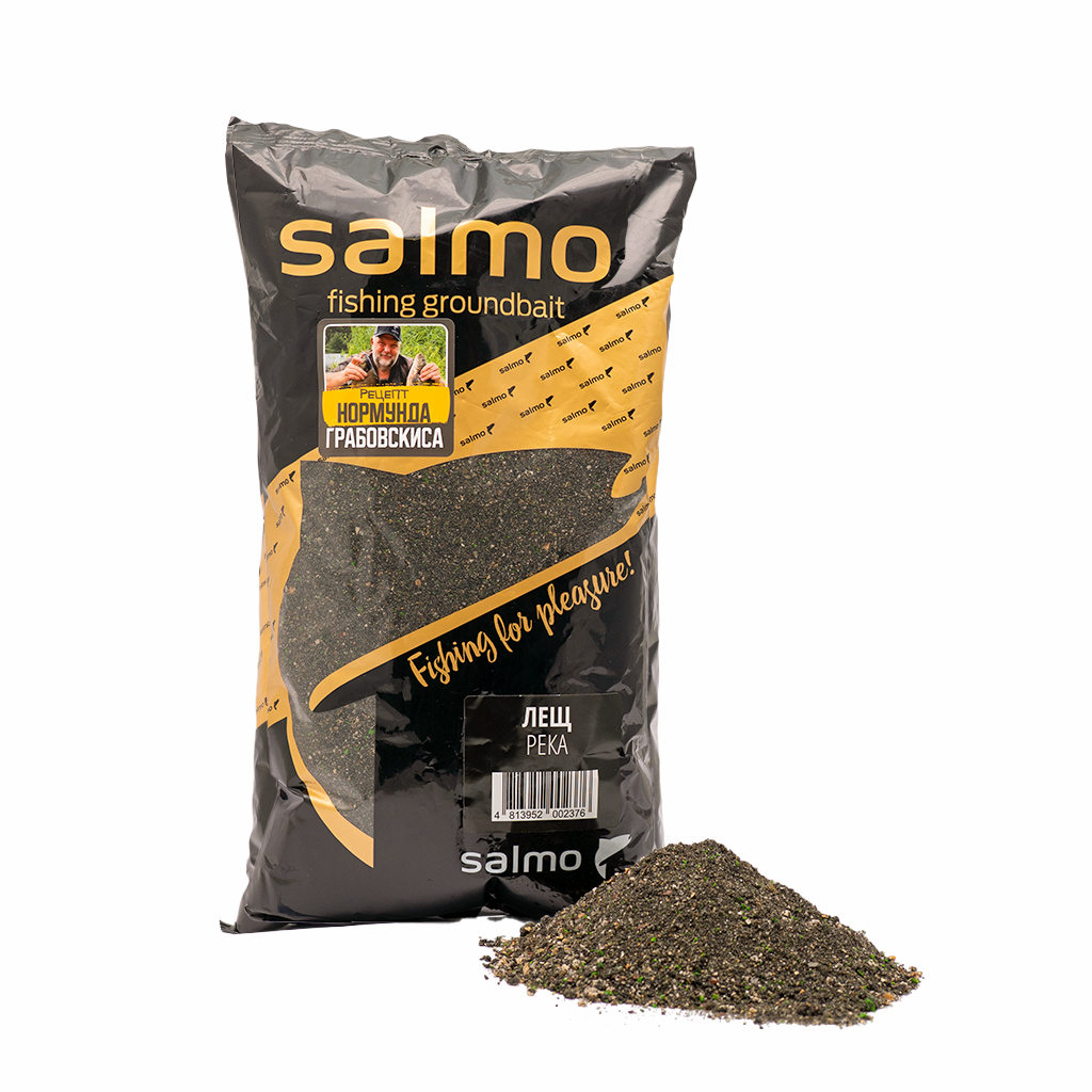Прикормка Salmo Лещ Река 1кг рецепт Нормунда Грабовскиса Прикормка Salmo Лещ Река 1кг рецепт Нормунда Грабовскиса