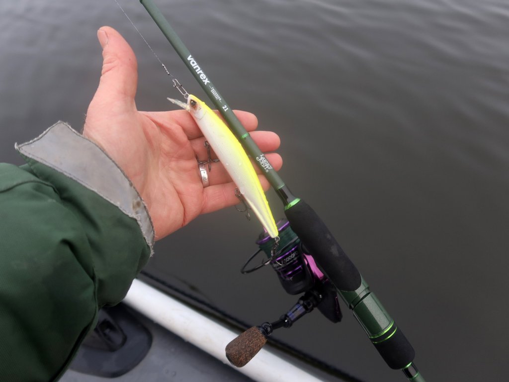 Спиннинг и воблер минноу