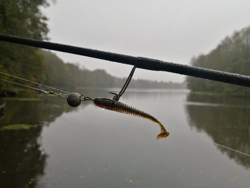 Виброхвост на одинарном крючке Виброхвост на одинарном крючке