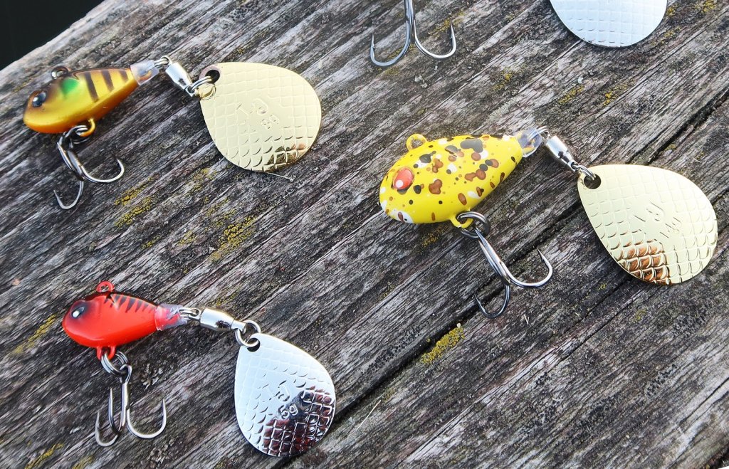 Приманки тейл-спиннеры разных размеров