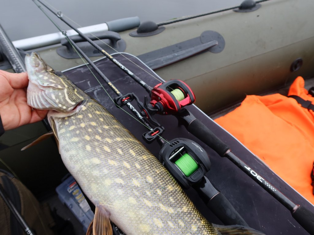 Щука и кастинговые спиннинги