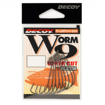 Крючки Decoy WORM 9 Upper Cut Крючки Decoy WORM 9 Upper Cut