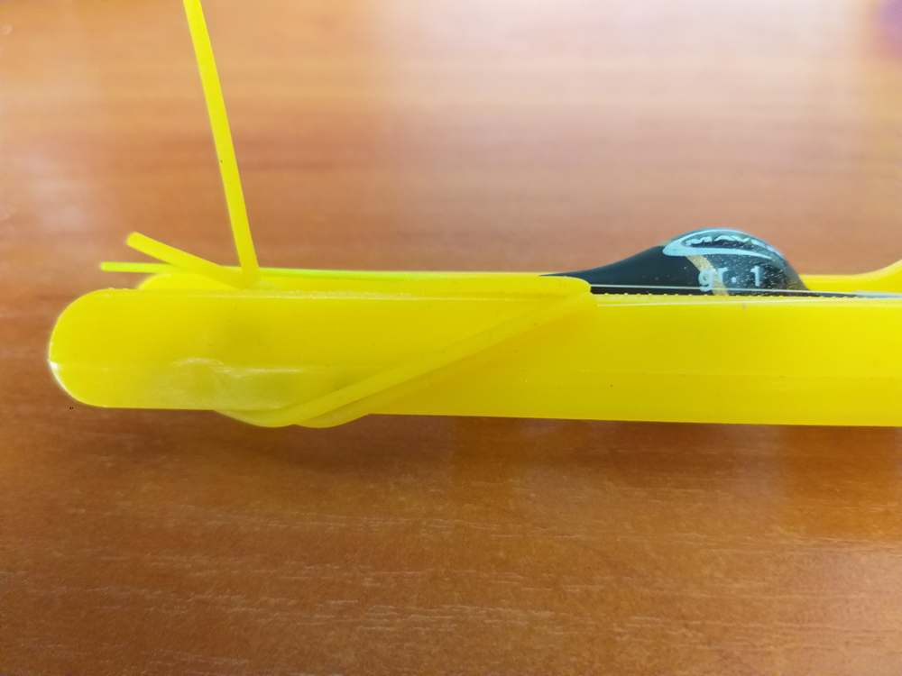 Крепление поплавочной оснастки на мотовиле