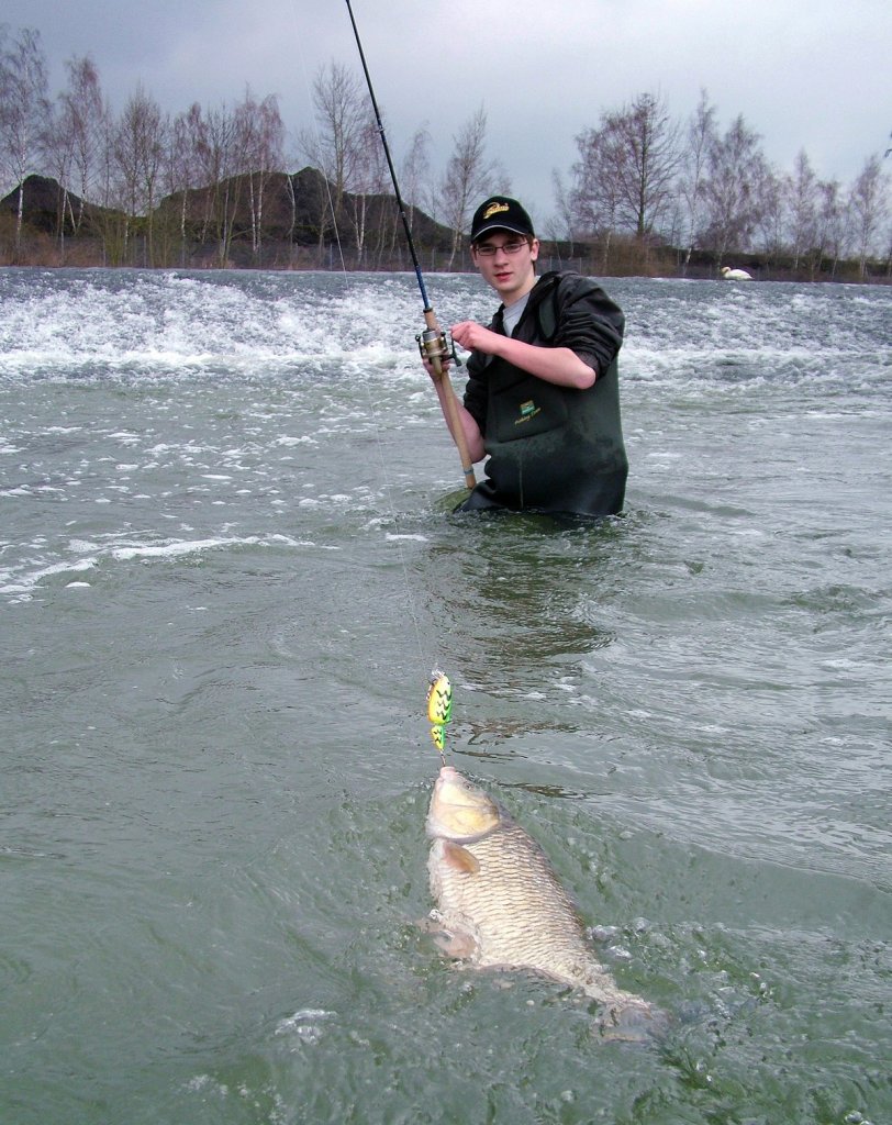 Вываживание белого хищника