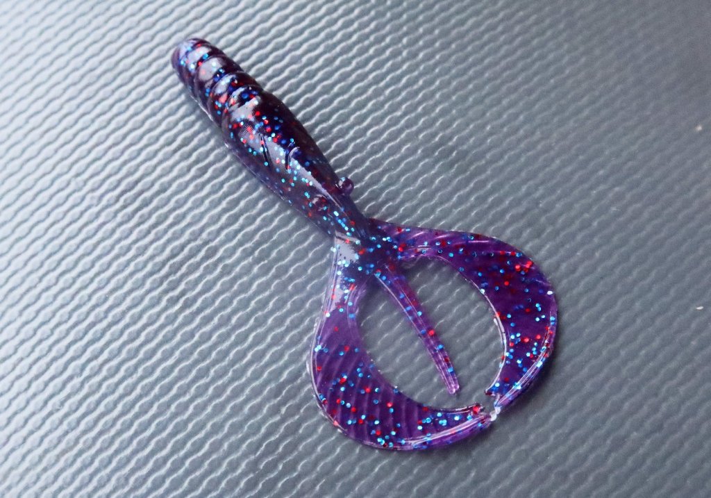 Силиконовый рак Lucky John Curly Shrimp