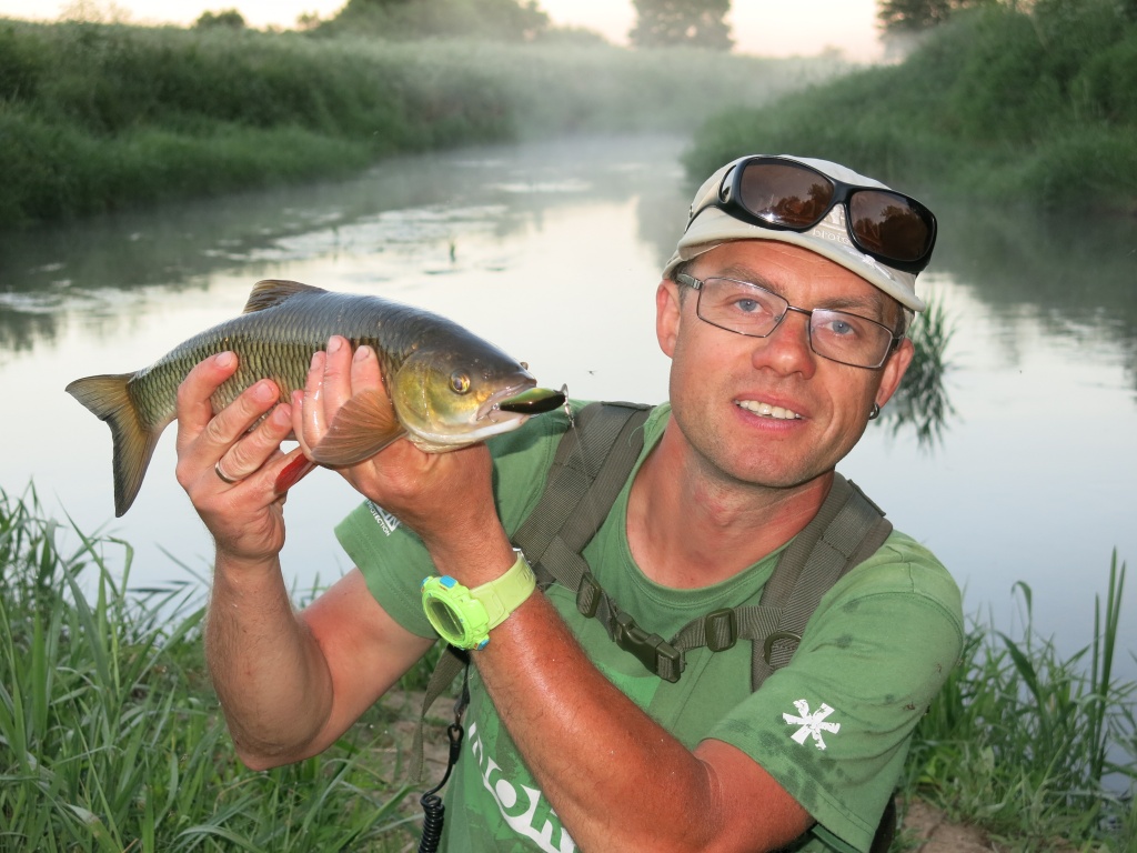 Голавль пойман на "Чаббика"