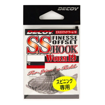 Крючки Decoy S.S. HOOK Worm 19 Крючки Decoy S.S. HOOK Worm 19