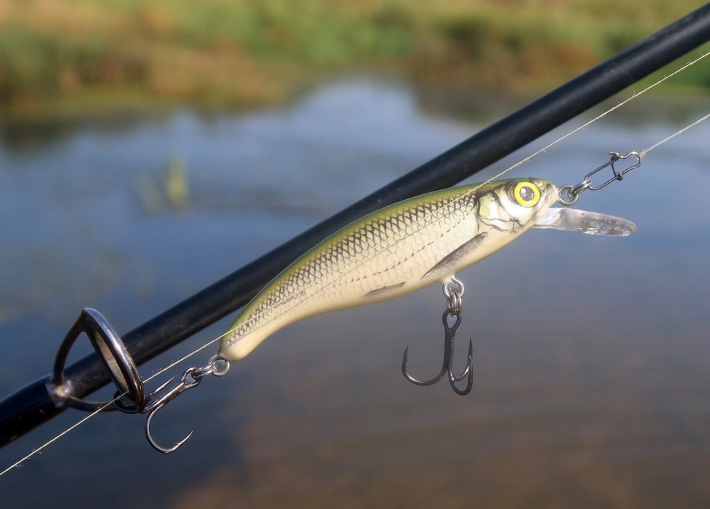 Воблер на спиннинге