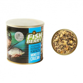Зерновой микс Fishberry Большой карась MONSTER CRUCIAN