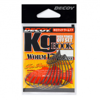 Крючки Decoy KG HOOK Worm 17 Крючки Decoy KG HOOK Worm 17