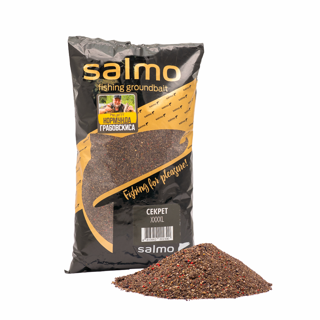 Прикормка Salmo Секрет XXXXL 1кг рецепт Нормунда Грабовскиса Прикормка Salmo Секрет XXXXL 1кг рецепт Нормунда Грабовскиса