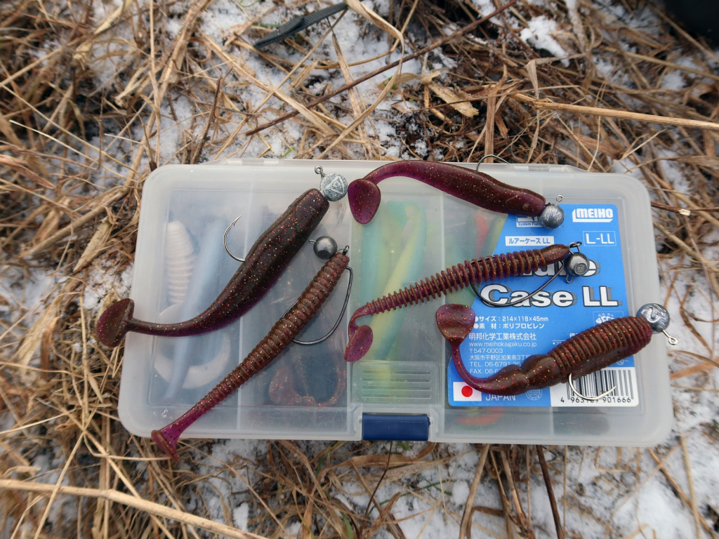 Самые уловистые приманки в цвете S13 Purple Plum – «фиолетовая слива»