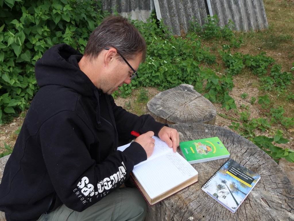 Валерий Сикиржицкий ведёт свои записи